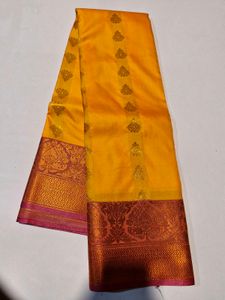 Elegant Yellow Saree