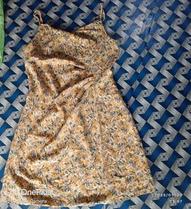 Floral Print Mini Dress