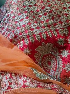 New Party Wear Heavy Bridal Saree