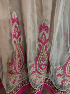 Net Anarkali Dress