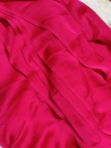 Elegant Pink Saree