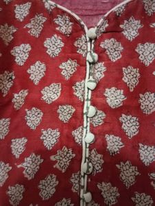 Printed Kurti Set With Pant