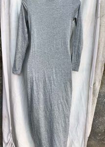 111511. Stylish Grey Maxi Dress