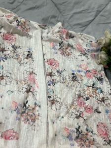 girls shrug with top