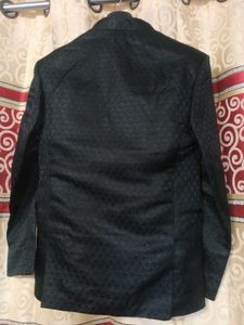 Black Jodhpuri Suit