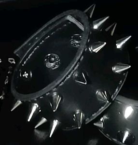 Goth Punk Alt Spiked Bracelet Wristband Cuff