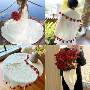 Handmade Crochet Bouquet Blanket