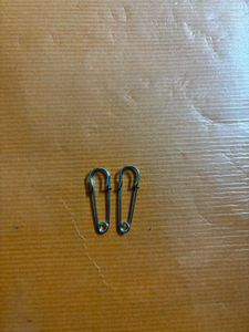 Safety Pin Shaped Earrings
