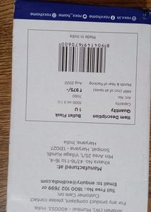 Roxx Bullet Flask 1000ml