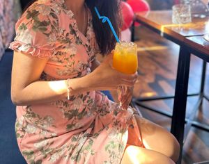 Floral Wrap Dress