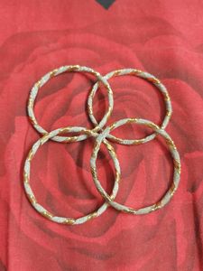 🆕 Glitter Bangles - Set of 4