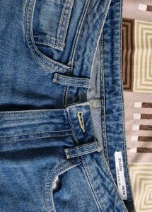 Wide Leg Denim Jeans