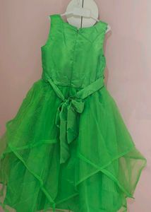 Wish Little Green Net Maxi Dress Size 4-5 Year