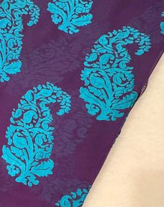 Paisley Purple Saree