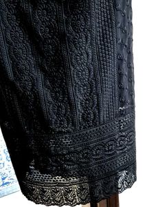 Black Embroidered Kurta