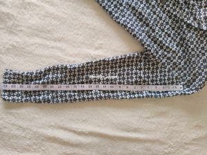 Patterned Long Sleeve Button-Down