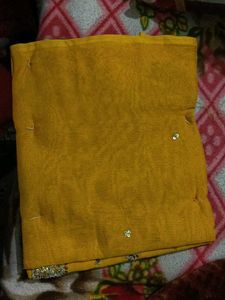 Unstitched Yellow/Gold Suit