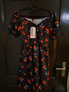 Cherry Print Dress