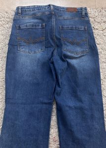 AND Wide Leg Denim Jeans
