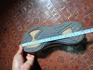 Fila Gray Knit Running Shoes