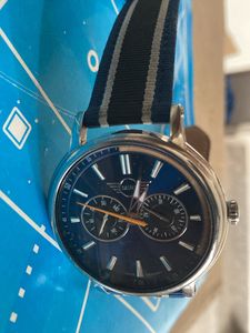 Blue Strap Mini cooper watch