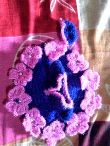 Handcrafted Corhet laddu Gopal Dress