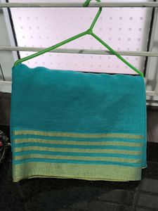 Elegant Teal Saree