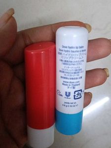 dove and dr.rashel lip balm