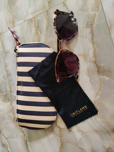 Striped Pouch