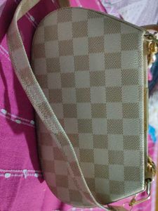 Checkered Crossbody Bag