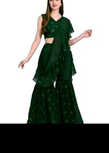 Ready To Wear Saree New No Coin Bust Waist 30/32