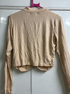 Ruched Long Sleeve Top