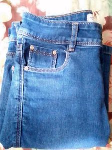 Dark Blue Boot Cut Jeans