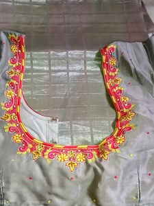 Chanderi Fancy Cotton Saree