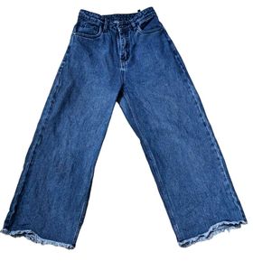 Wide Leg Denim Jeans
