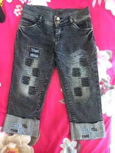 Knee Length -Jeans  , Small Size