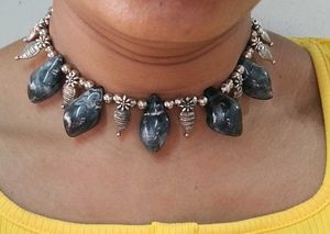 My Indo Western Jewellery For Solid Outfits