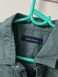 Green Casual Shirt - Highlander, Limited