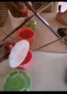 Powder box with Puff