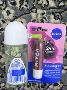 Nivea Deodorant &amp; Lip Balm