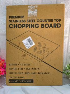Brand New Stainless Chopping Board