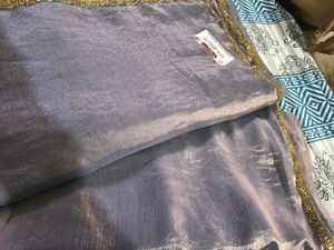 Elegant Purple Saree