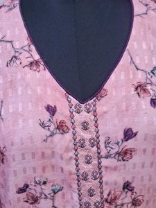 Floral Print Kurta