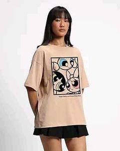 WMFFSHO Women Printed T-Shirts (L)
