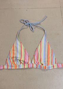 Striped Bikini Top
