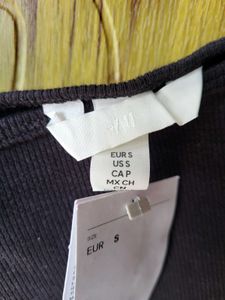 H&amp;M Ribbed Strappy Tank Top/Size-S