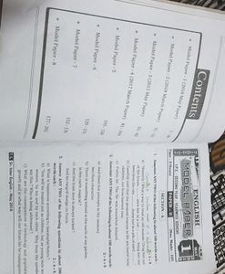 English Model Paper