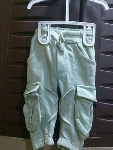 Mint Green Cargo Pants