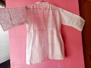 White Short Kurti For Women