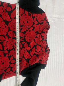 Floral Peplum Top Bust 36